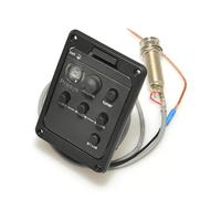 Guitar Pickup 301 4 Band Acoustic Guitar Pickup With Tuner Mic Blend Preamp EQ Tuner Beat Board With Soft Piezo 201 ISYS (Color : 101)