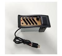 Guitar Pickup 4 Band EQ Equalizer Acoustic Guitar Preamplifier Pickup With Volume Presence Treble Middle Bass Control (Color : 01)