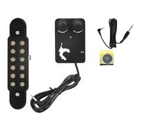 Guitar Pickup 6 Holes Soundhole Transducer Amplifier 9.5 Feet Cable 1/4 Inch Cable Acoustic Classic Acoustic Guitar Enhancer