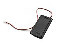 Guitar Pickup Battery Box 9V Black Battery Holder Case with 2 Pin Plug Wire for Active Guitar Bass Violin Pickup