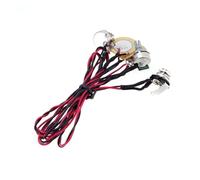 Guitar Pickup Dual Piezo Pickup Pick-up 6.35mm Output With Volume Tone Control For Acoustic Guitar