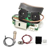 Guitar Pickup | Folklore Guitar Volume Control Preamplifier Pickup System,Volume Tone Tuner Kit Multifunctional Guitar Preamp Accessories for Novices Music Lovers