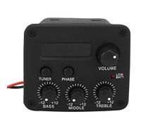 Guitar Pickup, Guitar Preamplifier, LCD Screen Great Workmanship for Beginner Instrument Lovers