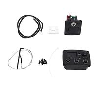 Guitar Pickup LCD Display Tuner Set Kit, Lightweight and Compact Design, Powerful Sound Pickup, Simplified Knob, Bass Middle Treble Volume Control, Easy Reading (KLT-17A)