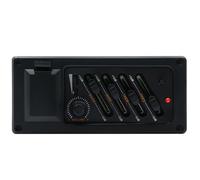 Guitar Pickup Preamp with 4-Band Equalizer and Master Volume Control for Electric Guitar, Ideal for Live Performance and Studio Recording by