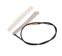 Guitar Pickup Stick Professional Compact Ceramic Piezo Bridge Transducer Replacement Parts for Acoustic Folk Guitar Players