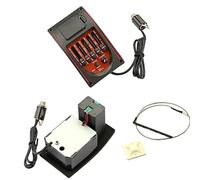 Guitar Pickup Tone Controls EQ Equalizer Tuner Piezo Pickup Acoustic Guitar Pre-Wired Preamp Guitar Parts Accessories Professional acoustic guitar pickups