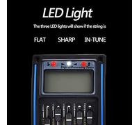 Guitar Pickup Up to 14×11×6 5 Band Preamp EQ Equalizer Piezo Digital Tuner Pickup for Acoustic Guitar
