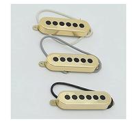 Guitar Pickups 1 Set (3 Pieces) SSS Alnico-V Magnet Guitar Pickups Set For Electric Guitar (Color : 02)
