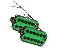 Guitar Pickups 1 Set Colorful Adjustable Metal Double Coil Electric Guitar Pickups Humbucker Pickup Replacement Parts (Color : 05)