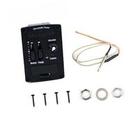 Guitar Pickups 2 Bands LED Chromatic Tuner Ukulele Soft Piezo Pickups EQ Equalizer UK-300T Acoustic Guitar Parts Accessories