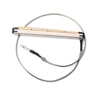 Guitar Pickups 2X Transducer Pickup Piezo Suit For 4-String Acoustic Bass Guitar