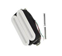 Guitar Pickups 3 Piece Ceramic Acoustic Guitar Pickup Set Dual Track Coil Instrument Accessories White