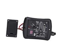 Guitar Pickups 4-Bands Acoustic Folk Guitar Parts Preamp EQ Equalizer Piezo Pickup Volume Control