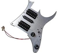 Guitar Pickups, 5 Way Type Fully Loaded Guitar Mirror Pickguard Set Multifunction Pickups Set Guitar Replacement Parts