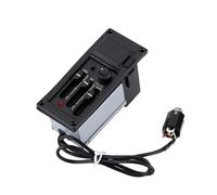 Guitar Pickups Acoustic Guitar Pickup Classical/folk Three Section Bk Requires A Hole For Instrument Accessories(2)