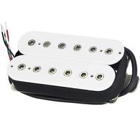 Guitar Pickups, Alnico 5 Pickup Electric Guitar Bridge Pickup White 14K 4-Wires For Guitar Parts Guitar Pickups