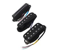 Guitar Pickups Black Alnico 5 SSH Electric Guitar Pickup Set Hot Rails/Single Coil/Humbucker Pickups