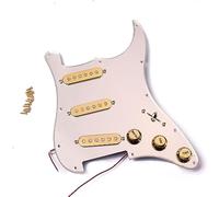 Guitar Pickups, For Electric Guitar Transparent Prewired Mirror Loaded Pickguard Prewired Pickguard