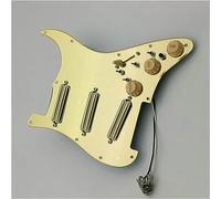Guitar Pickups, Golden Mirror Guitar Pickups 7-Way Type Fully Loaded Pickguard Humbucker Pickups Multifunctional Set Guitar Replacement Parts