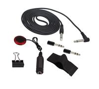 Guitar Pickups Guitar Accessories Five-piece Set Connecting Cable + 2 Adapters + Pickup + Clip Electric Guitar Accessories Set