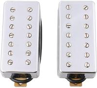 Guitar Pickups, Guitar Pickup Double Coil Humbucker Pickups Neck And Bridge Set White Electric guitar pickup