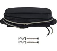 Guitar Pickups, Guitar Pickup Neck Single Coil Ceramic Magnet Suitable For Remote Electric Guitar Zero Black Electric guitar pickup
