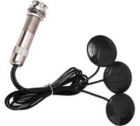 Guitar Pickups, Guitar Pickup Piezo Contact Microphone Pickup 3 Transducer Pickup System For Acoustic 6.35mm Interface