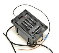 Guitar Pickups Pickup 4 Band Equalizer With Mic Dual Mode Preamp EQ Tuner Guitar Pickup Beat Board With Soft Piezo(6 Classic)