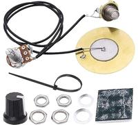 Guitar Pickups, Pickups Piezo Transducer Sensitive Transducer Pickup With 6.35mm Output Interface