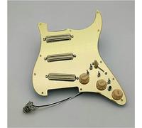 Guitar Pickups, Prewired Pickguard Golden Mirror Pickup, Full Load Pickup, Hummer Pickup, Multi-function Push-pull Single Cut Switch