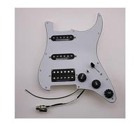 Guitar Pickups Prewired Pickguard Pickups SSH Single Coil Humbucker Pickups 7-Way Fully Loaded (Color : 06)