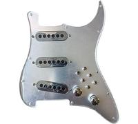 Guitar Pickups, Prewired Vintage Tri-Sonic Alnico Pickups Single Cut Converter 1 Set Guitar Wiring Harness Prewired Pickguard