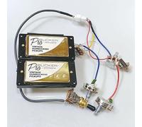 Guitar Pickups ProBucker Alnico Pickups Humbucker pickups with Wiring Harness Pots 3 Way Switches For Electric Guitar Pickups 1 Set