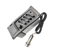Guitar Pickups Professional Performance Four Band Equalizer Preamp Pickup Acoustic Guitar Accessories(3)
