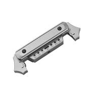Guitar Pickups Rechargeable Acoustic Guitar Pickup System Electric Bass Guitar Cable Accessory(Silver)