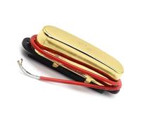 Guitar Pickups Single Coil Neck Pickup with Cover Pickups Part Electric Guitar Parts Pickup(Gold)