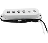 Guitar Pickups, Vintage Alnico 5 Staggered Single Coil Pickup Bright Sound For Electric Guitar Guitar Pickups(White Neck)