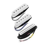 Guitar Pickups White Alnico 5 Magnet SSS Guitar Pickup Set Single Coil And Hot Dual Rails Pickup For Electric Guitar Parts