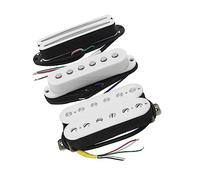 Guitar Pickups White Alnico 5 SSH Guitar Pickup Dual Rail/Single Coil/Humbucker Pickups Set With Screws And Springs