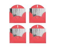 Guitar Pictures On Old Wood Horizontal Full Single-Sided Printing Pearlescent Paper Birthday Halloween Christmas Halloween Birthday Party Holiday Greeting Card