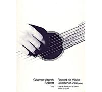 Guitar Pieces guitar (advanced) Visée Ludwig XIV. gewidmet Schott Music Saddle-w