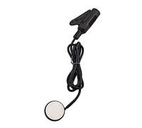 Guitar Piezo Microphone Pickup for Acoustic Instruments Sound Capture for Guitar Violin Banjo Ukulele Durable and High Grade Material Black