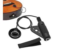 Guitar Piezo Pickup | Contact Guitar Mic Pickup with 1/4 Jack,Professional Piezoelectric Microphone Guitar Pickup for Ukulele, Mandolin, Banjo Bexdug