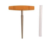 Guitar Pin Hole Reamer, Handheld Peg Hole Reami, ient Tungsten Steel with d T Handle, Guitar B Pin Hole Reamer for Music and Luthiers