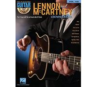 Guitar Play-Along Volume 123 Lennon & Mccartney Acoustic Gtr Book/Cd (Hal Leonard Guitar Play-Along)