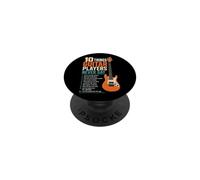 Guitar Player 10 Things We Never Say Funny List Gift PopSockets Adhesive PopGrip