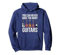 Guitar Player - You Can Never Have Too Many Guitars Pullover Hoodie
