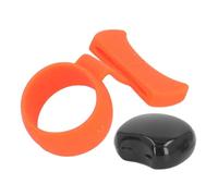 Guitar Plectrum Holder Non Slip Soft Silicone Finger Pick Sleeve Effortless Plucking for Daily Practice Lessons Performance (Men M Size)