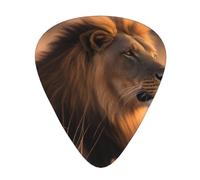 Guitar plectrums 12-pack Comfortable in the hand with smooth edges Three thicknesses to match African Animals Prints